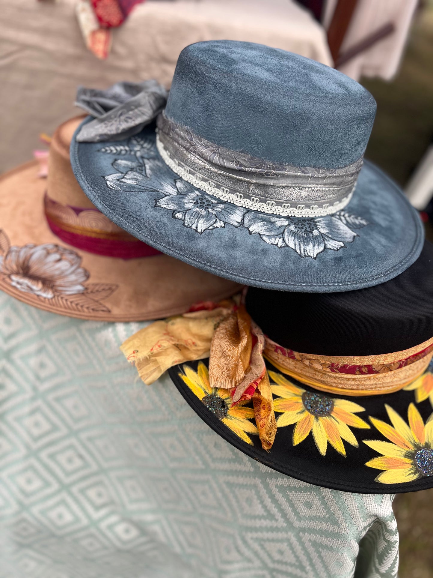 Satin n’ Silk Magnolias Hat (NEW RELEASE)