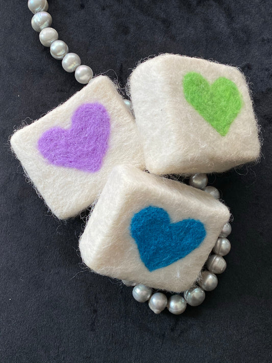 Egyptian Lemon and Eucalyptus Felted Soap