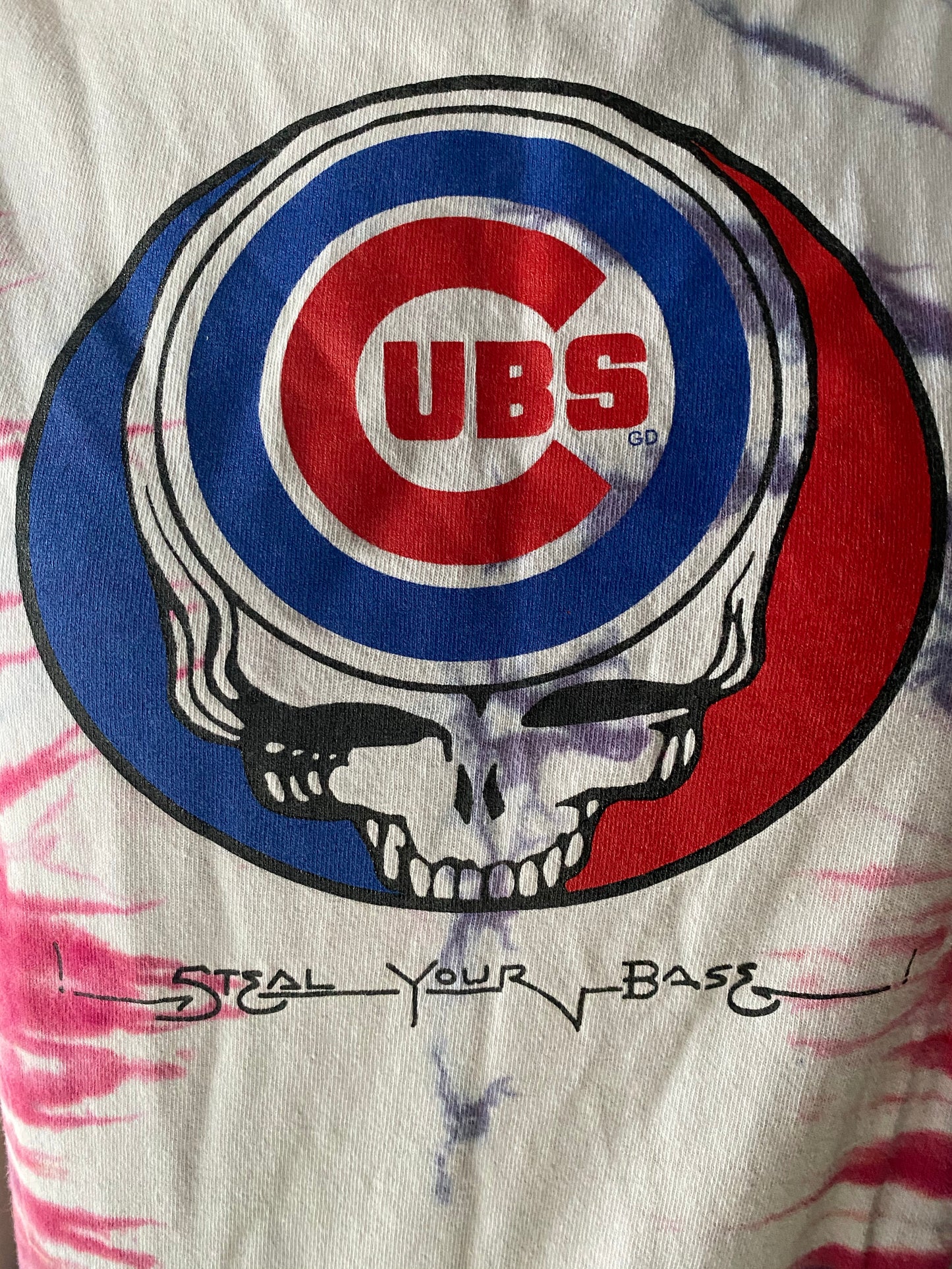 Grateful Dead & Cubs Mash Up (Retro T-Shirt)