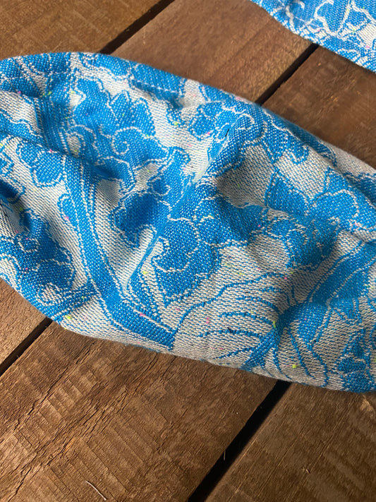 Pellicano Baby Yuko Ocean Blue Woven Face Mask S/M