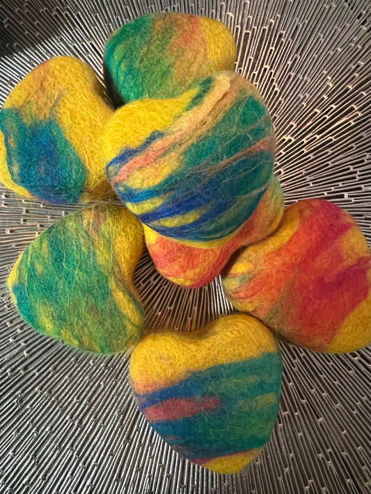 Heart Felted Soap (Lemongrass)